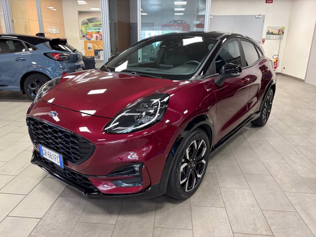 FORD Puma 1.0 EcoBoost Hybrid 125 CV aut. Vivid Ruby Edition